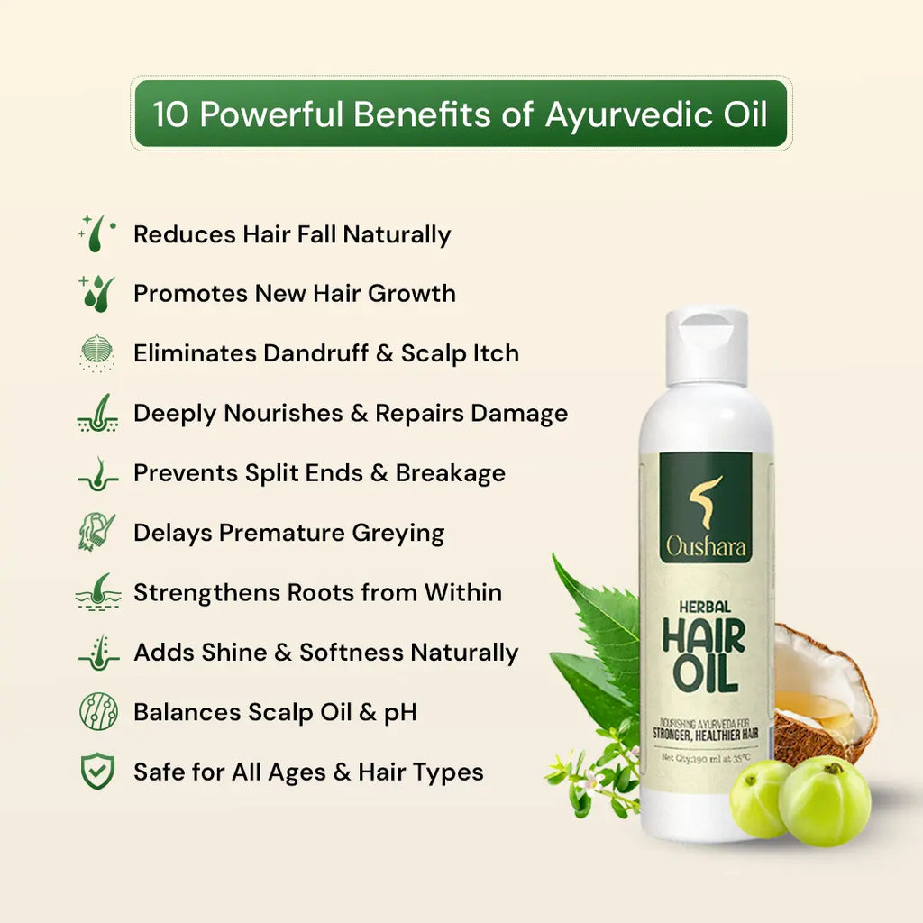 Oushara Ayurvedic Hair Revival Oil
