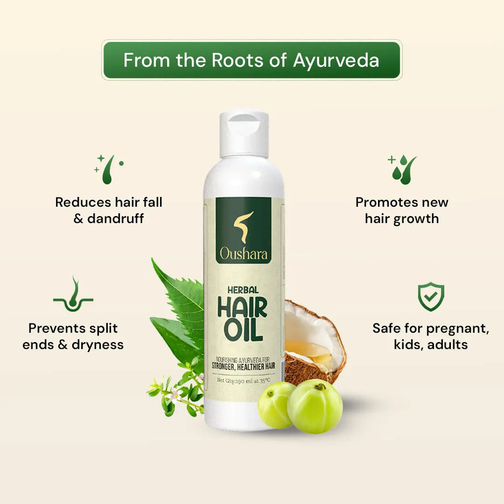 Oushara Ayurvedic Hair Revival Oil