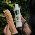 Herbal Neem Wood Comb –  Hair Strengthening