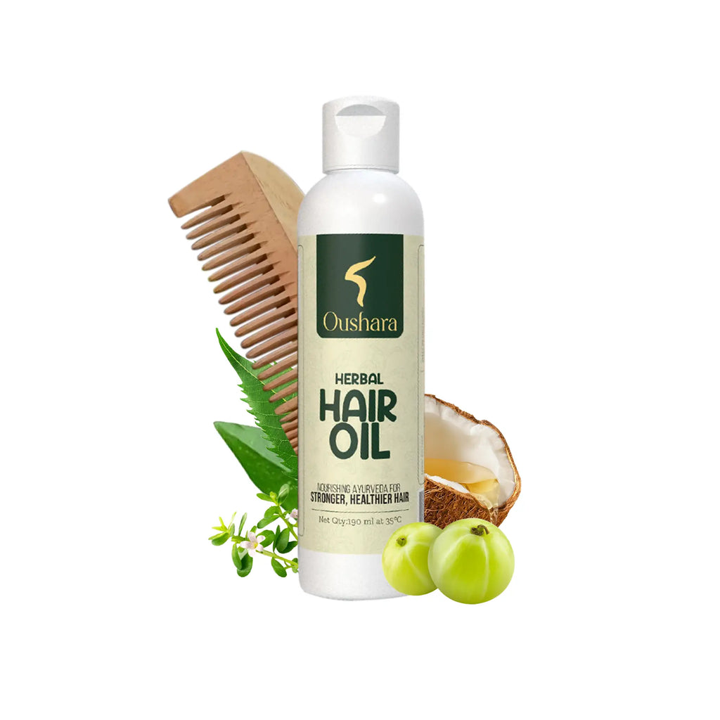 Ayurvedic Hair Care Combo – Hair Oil + Comb